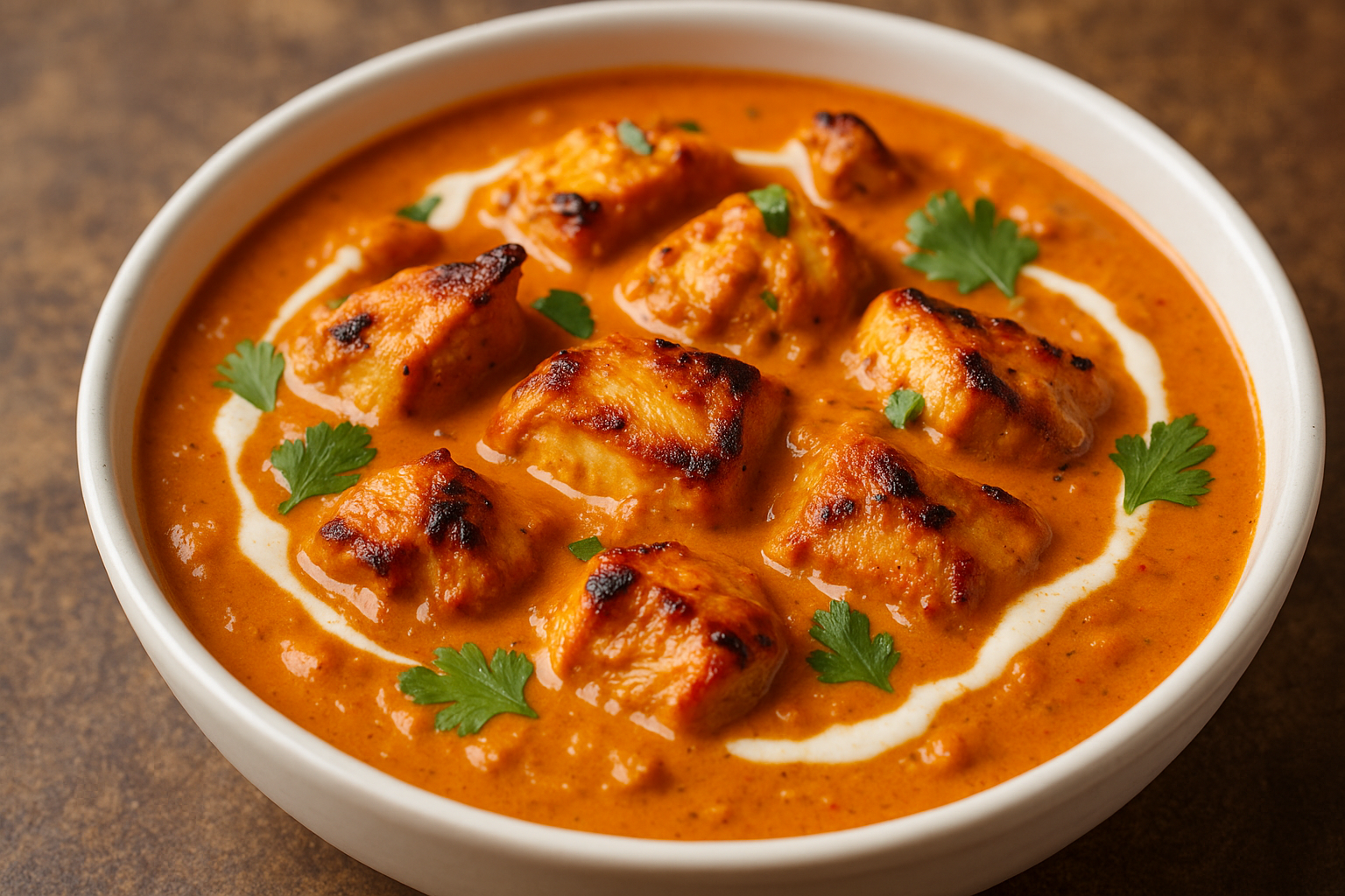 Butter Chicken in a bowl